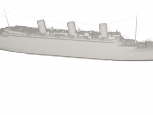 Military Ship Modello 3D