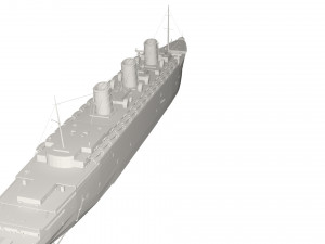 Military Ship Modello 3D