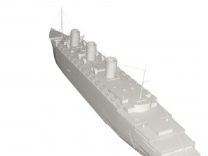 Military Ship Modello 3D