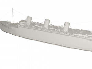 Military Ship Modello 3D