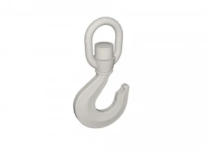 Industrial crane hook 3D Model