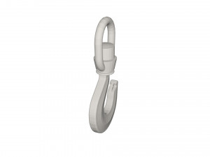 Industrial crane hook 3D 模型
