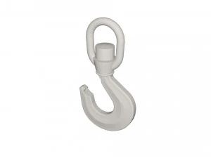 Industrial crane hook 3D Model
