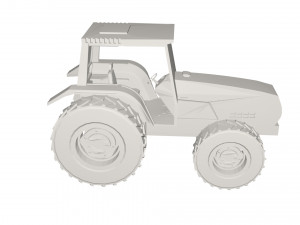 Tractor concept 3D Model