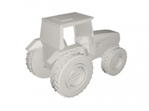 Tractor concept 3D Model