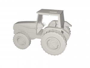 Tractor concept 3D Model