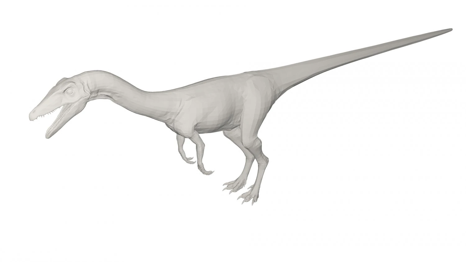 Dinosaur 3D Model .c4d .max .obj .3ds .fbx .stl .blend 