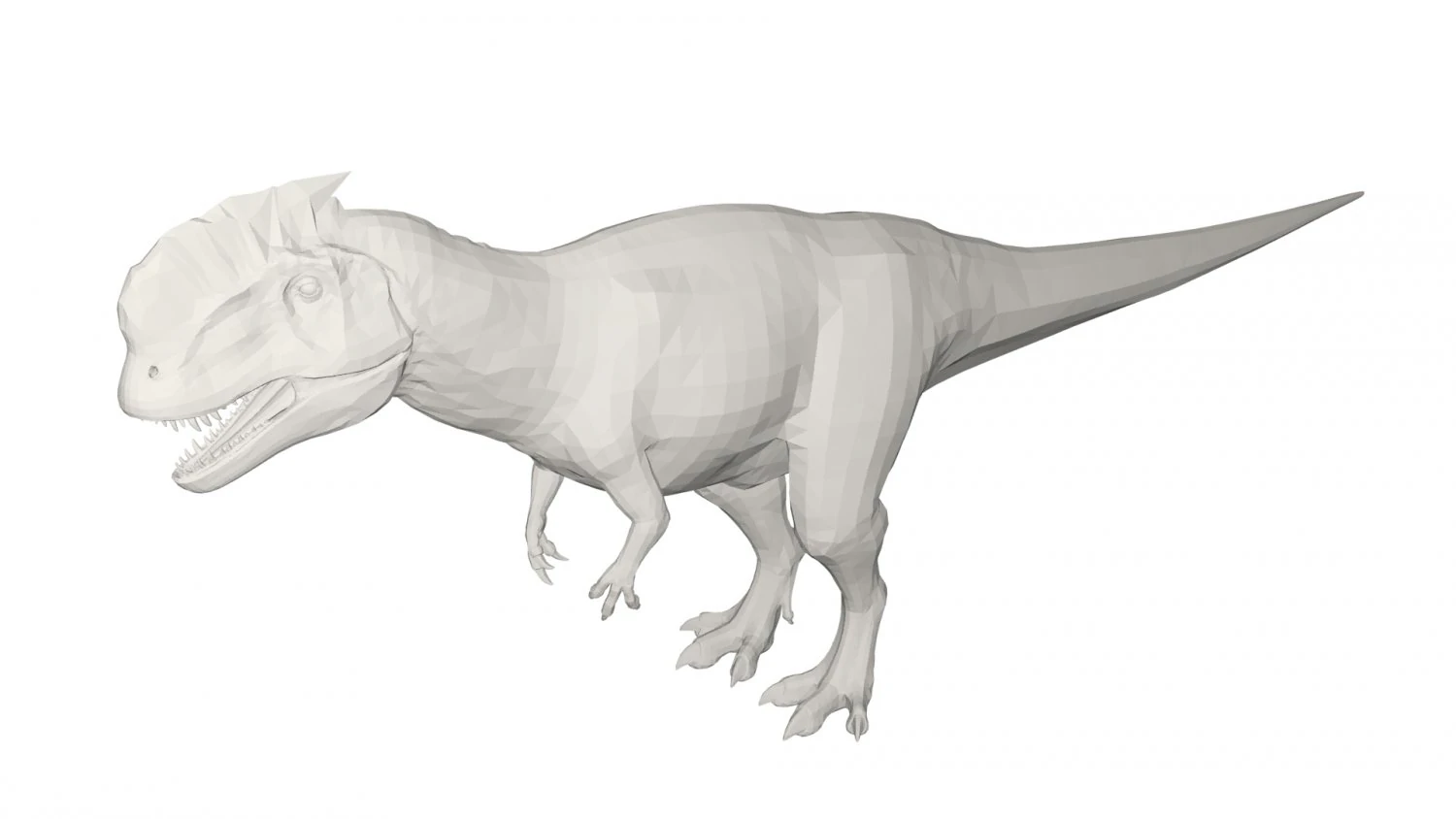 Dinosaur 3D Model .c4d .max .obj .3ds .fbx .stl .blend
