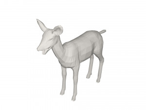 Deer Wild animal 3Dモデル