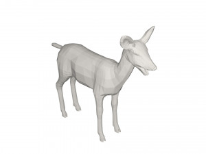 Deer Wild animal Model 3D