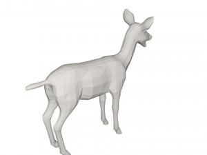 Deer Wild animal Model 3D