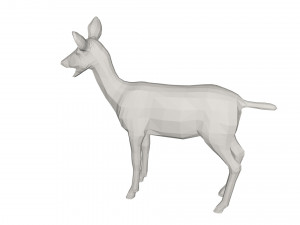 Deer Wild animal Model 3D