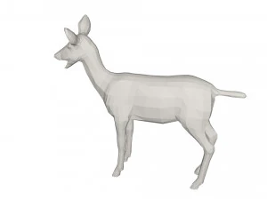 Deer Wild animal 3D Model