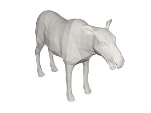 Mosse Wild animal Model 3D