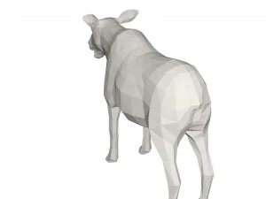 Mosse Wild animal 3D Model