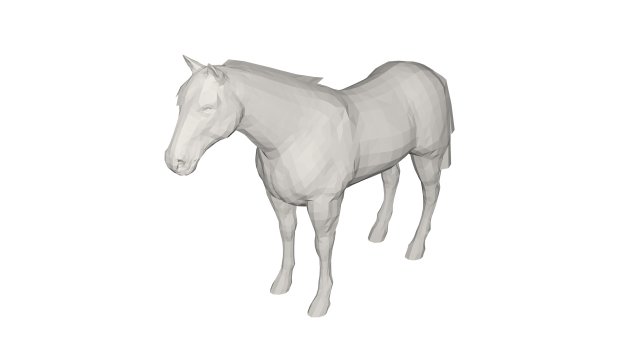 Horse 3D Модель .c4d .max .obj .3ds .fbx .stl .blend 