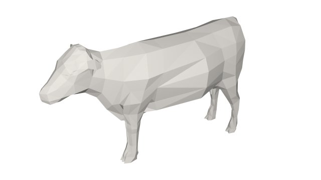 Cow 3D Modell .c4d .max .obj .3ds .fbx .stl .blend