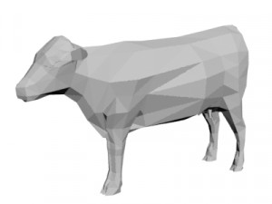 Cow 3D Modell