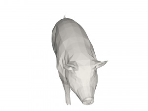 Pig 3Dモデル