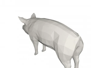 Pig 3D Model