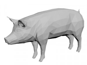 Pig 3Dモデル