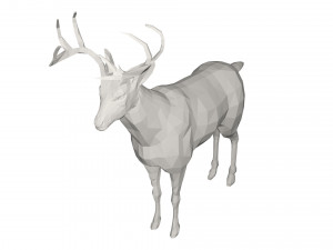 Deer - wild animal Model 3D