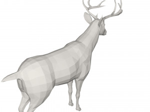 Deer - wild animal 3D 모델