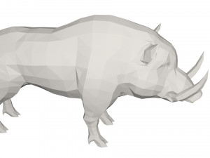 Boar -Wild animal 3D 모델