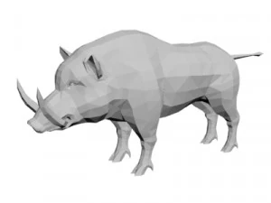 Boar -Wild animal 3D Model