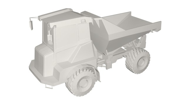 Dump Truck 3Dモデル .c4d .max .obj .3ds .fbx .stl .blend 
