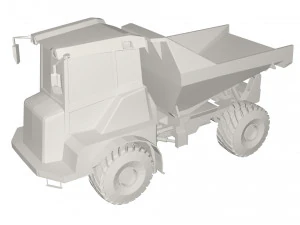 Dump Truck 3D Model
