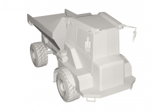 Dump Truck 3Dモデル