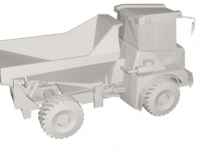 Dump Truck 3Dモデル
