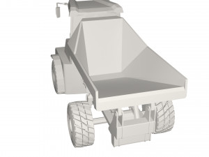 Dump Truck 3Dモデル