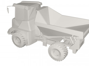 Dump Truck 3Dモデル