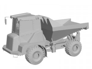 Dump Truck 3Dモデル
