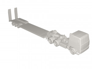 Large tow truck 3Dモデル