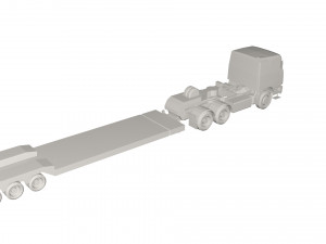 Large tow truck 3Dモデル