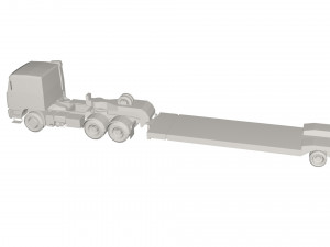 Large tow truck 3Dモデル