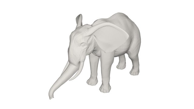 Elephant 3D मॉडल .c4d .max .obj .3ds .fbx .stl .blend 