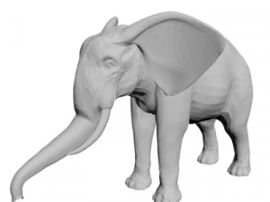 Elephant 3D Model