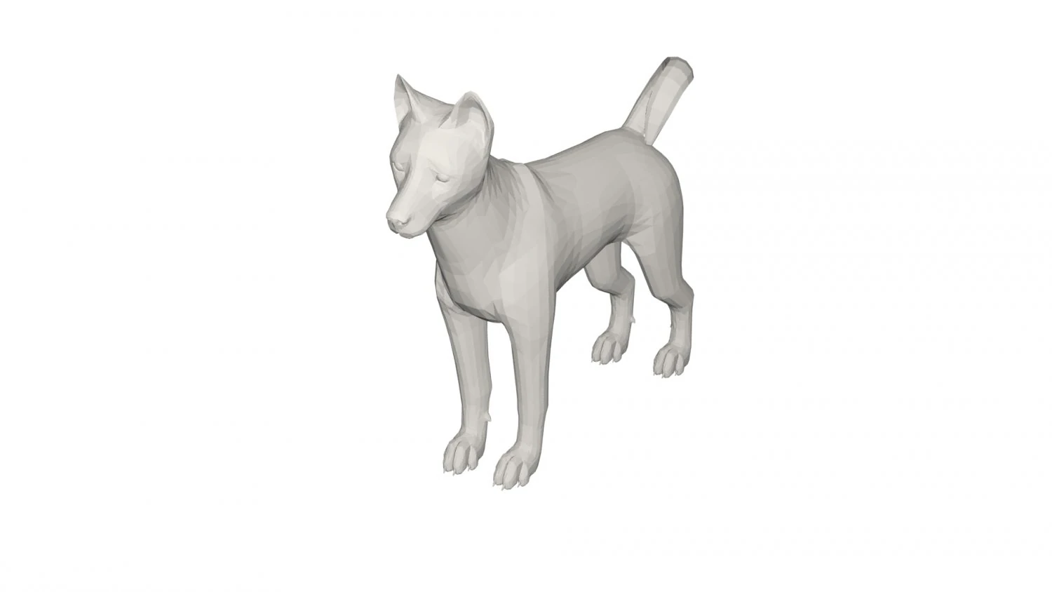 Husky 3D Model .c4d .max .obj .3ds .fbx .stl .blend 