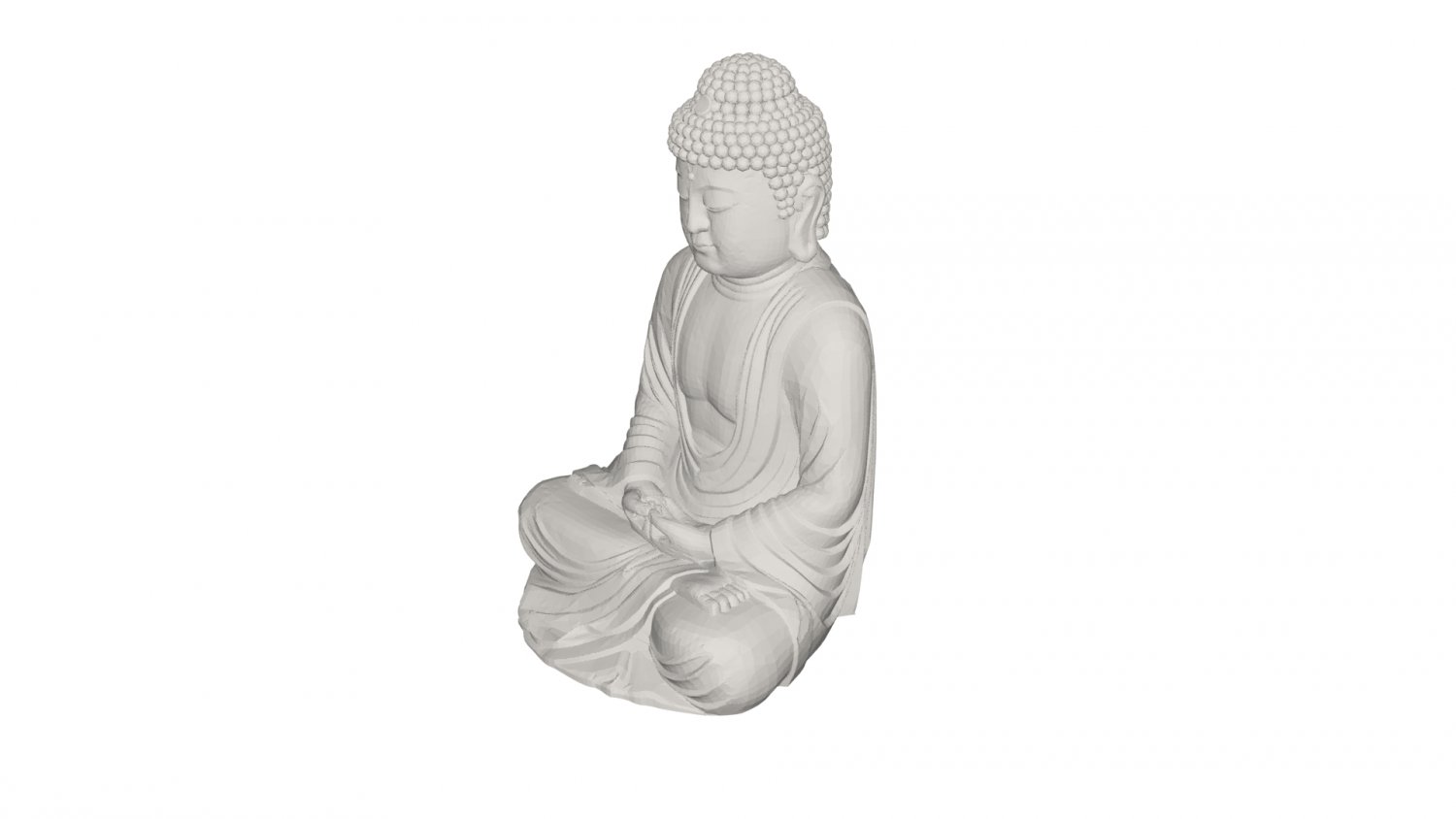 Buddha statue 3d model free hotsell