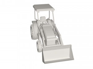 Tractor Modello 3D
