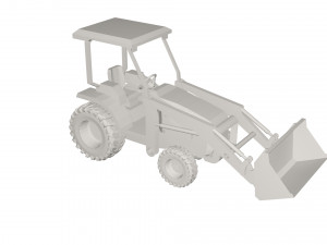 Tractor Modello 3D