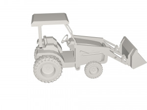 Tractor Modello 3D