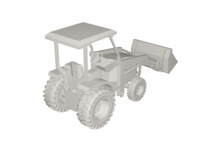 Tractor Modello 3D