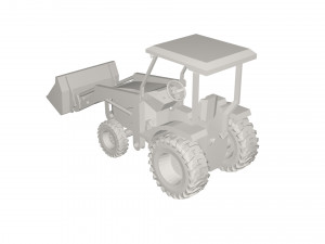 Tractor Modello 3D