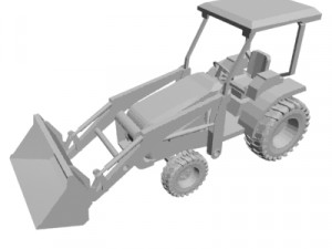 Tractor Modello 3D