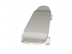 Skateboard 3D Model